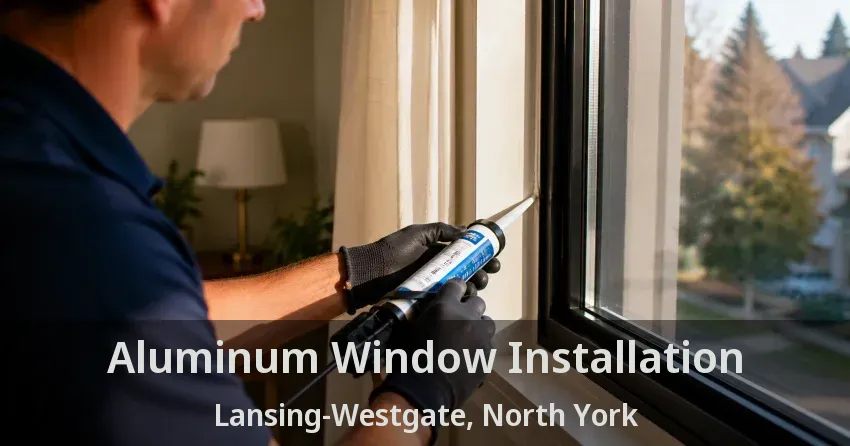 Aluminum Window Installation Lansing-Westgate, North York - ON