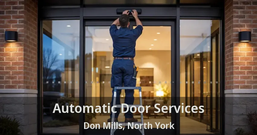 Automatic Door Services Don Mills, North York - ON