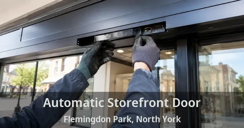Automatic Storefront Door Flemingdon Park, North York - ON