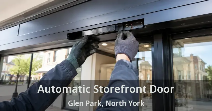 Automatic Storefront Door Glen Park, North York - ON