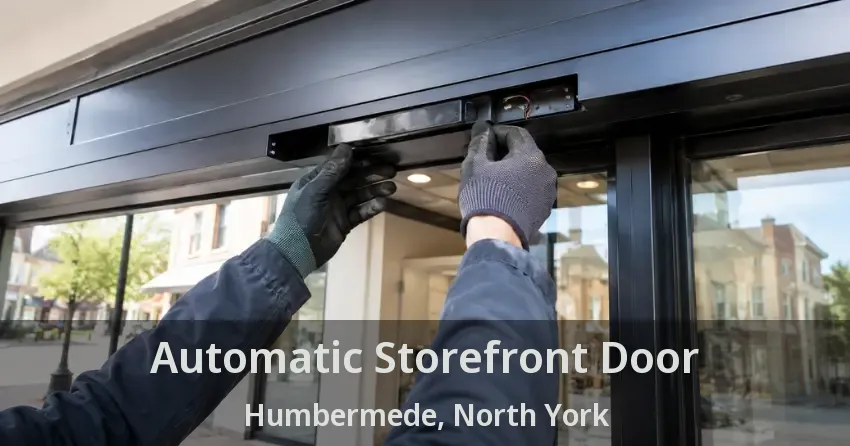 Automatic Storefront Door Humbermede, North York - ON