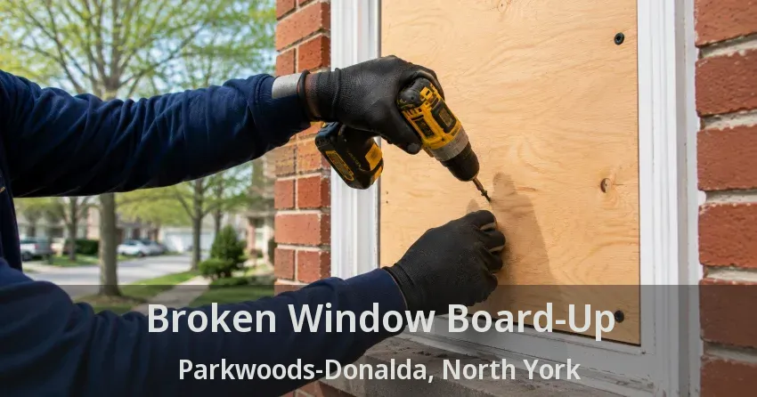 Broken Window Board-Up Parkwoods-Donalda, North York - ON