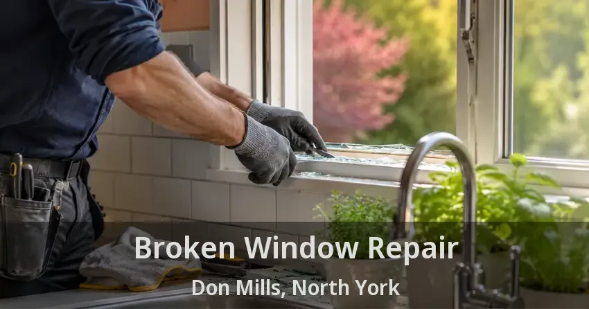 Broken Window Repair Don Mills, North York - ON