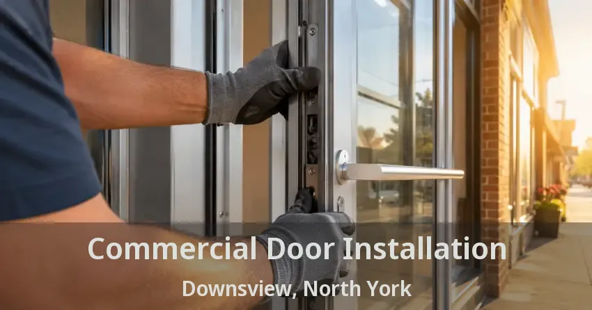 Commercial Door Installation Downsview, North York - ON