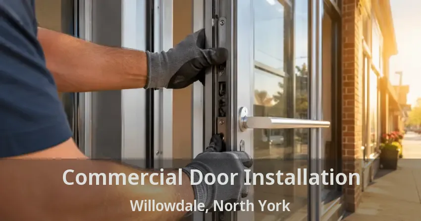 Commercial Door Installation Willowdale, North York - ON