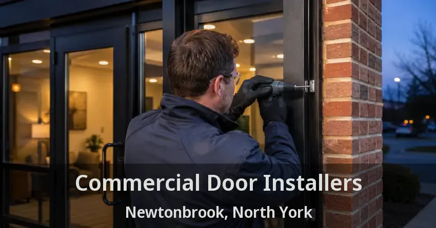 Commercial Door Installers Newtonbrook, North York - ON