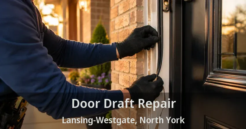Door Draft Repair Lansing-Westgate, North York - ON