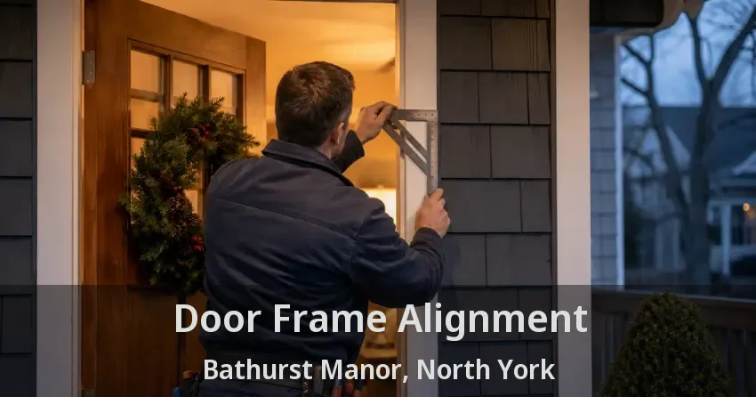 Door Frame Alignment Bathurst Manor, North York - ON