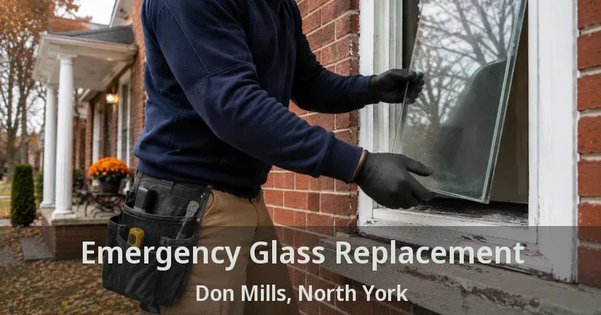Emergency Glass Replacement Don Mills, North York - ON