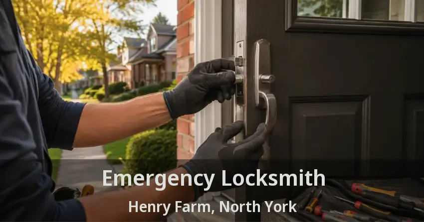 Emergency Locksmith Henry Farm, North York - ON