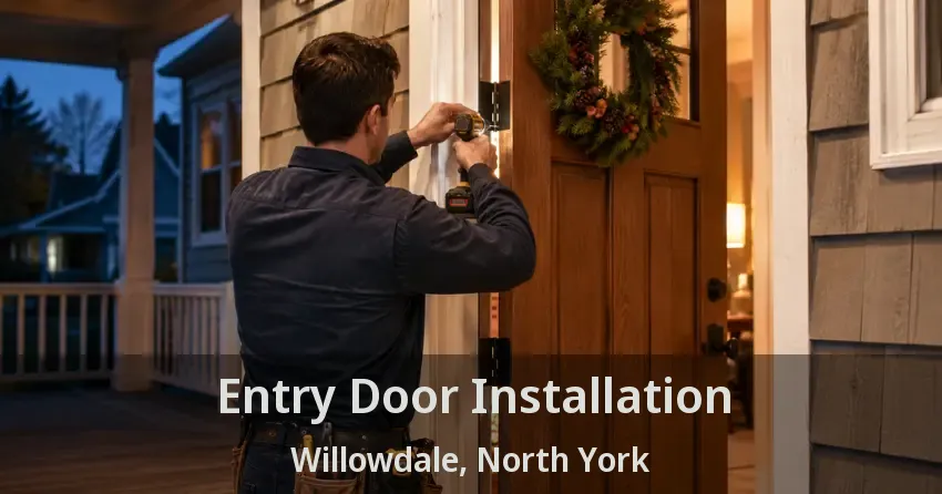 Entry Door Installation Willowdale, North York - ON