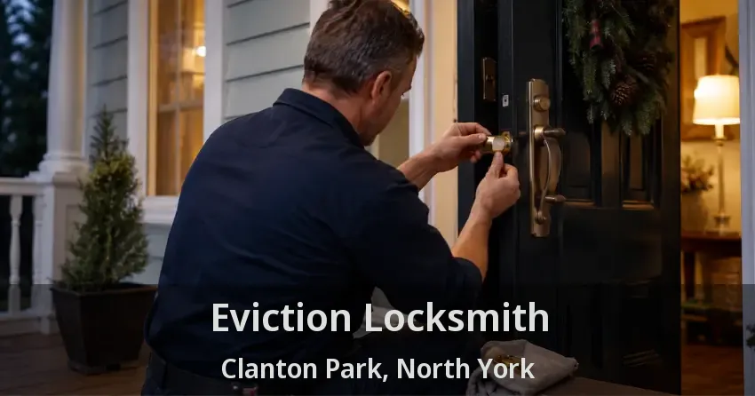 Eviction Locksmith Clanton Park, North York - ON