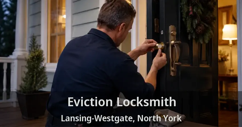 Eviction Locksmith Lansing-Westgate, North York - ON
