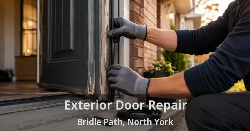 Exterior Door Repair Bridle Path, North York - ON