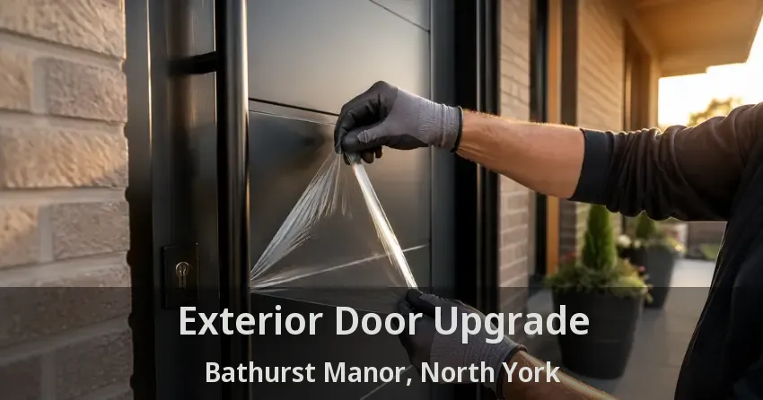 Exterior Door Upgrade Bathurst Manor, North York - ON