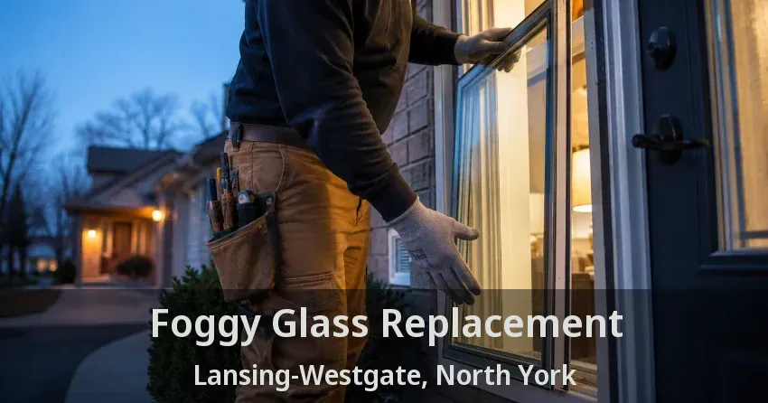 Foggy Glass Replacement Lansing-Westgate, North York - ON