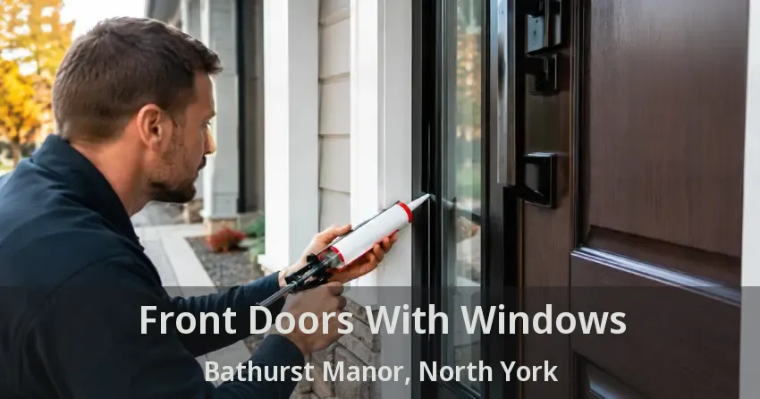 Front Doors With Windows Bathurst Manor, North York - ON