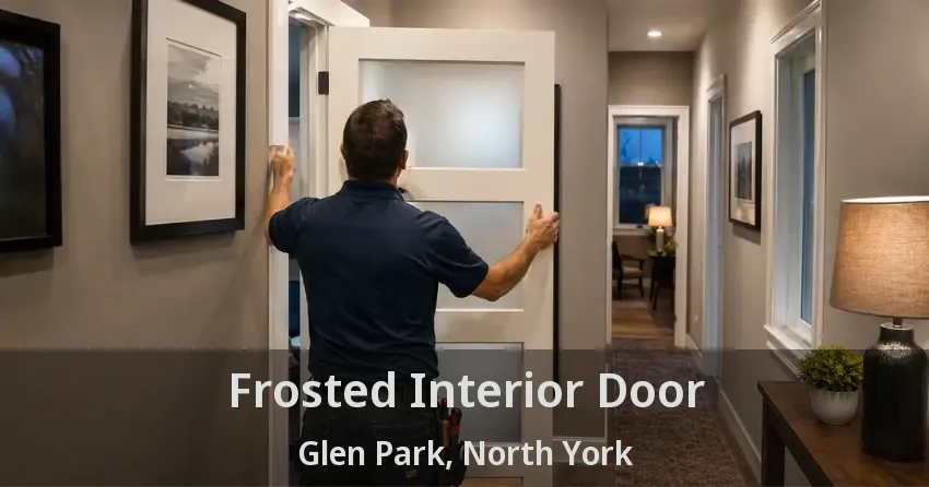 Frosted Interior Door Glen Park, North York - ON