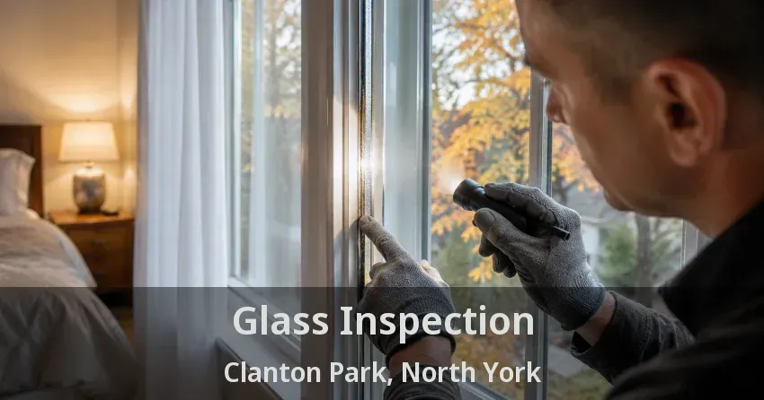 Glass Inspection Clanton Park, North York - ON