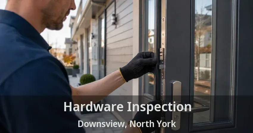 Hardware Inspection Downsview, North York - ON