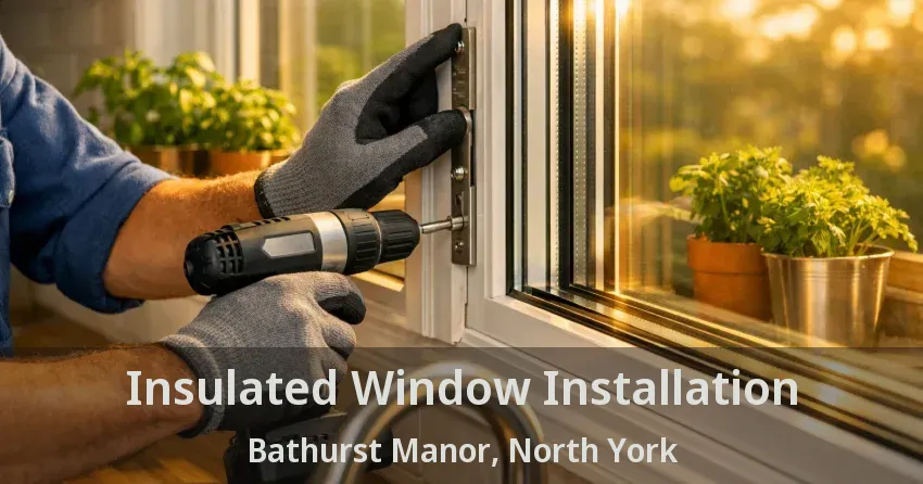 Insulated Window Installation Bathurst Manor, North York - ON