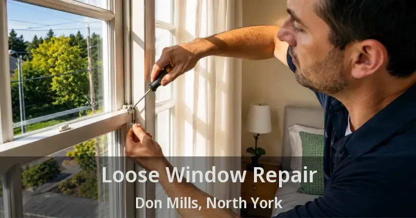 Loose Window Repair Don Mills, North York - ON