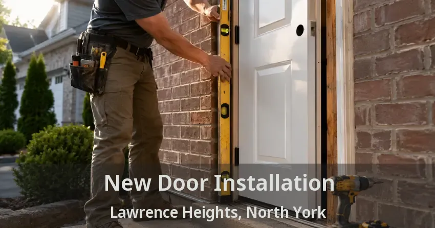 New Door Installation Lawrence Heights, North York - ON