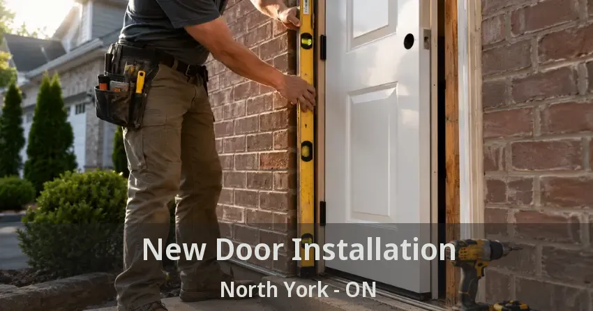 New Door Installation North York - ON