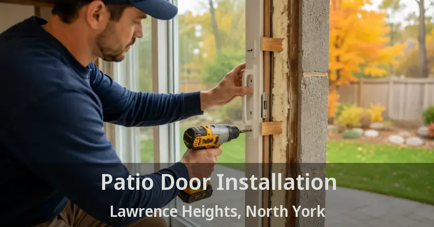 Patio Door Installation Lawrence Heights, North York - ON