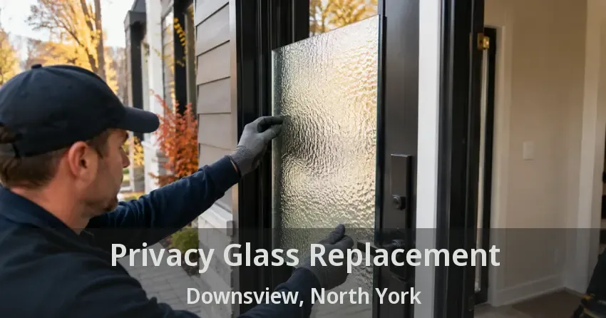 Privacy Glass Replacement Downsview, North York - ON