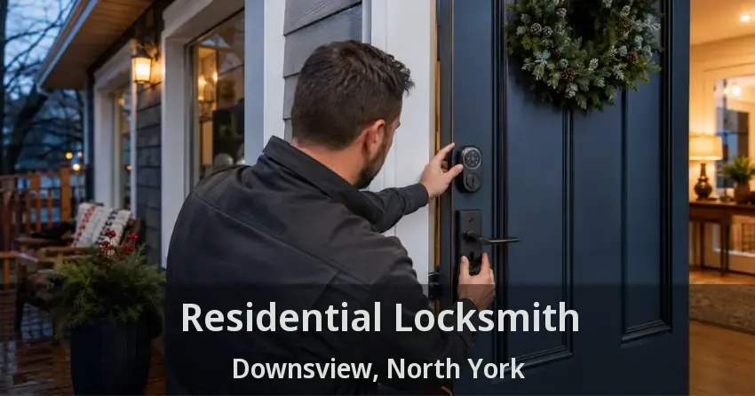 Residential Locksmith Downsview, North York - ON