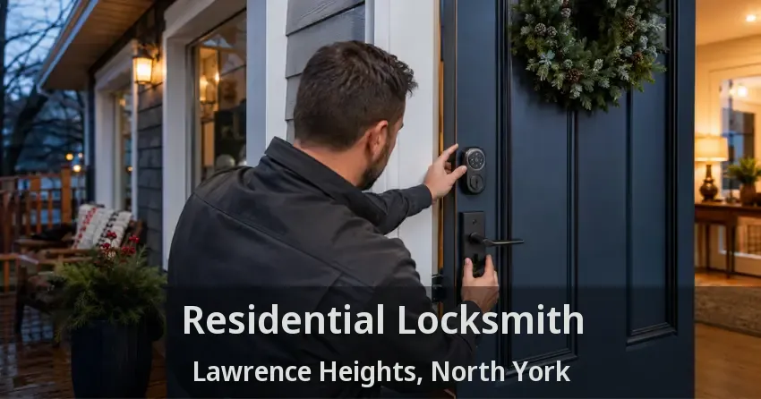 Residential Locksmith Lawrence Heights, North York - ON