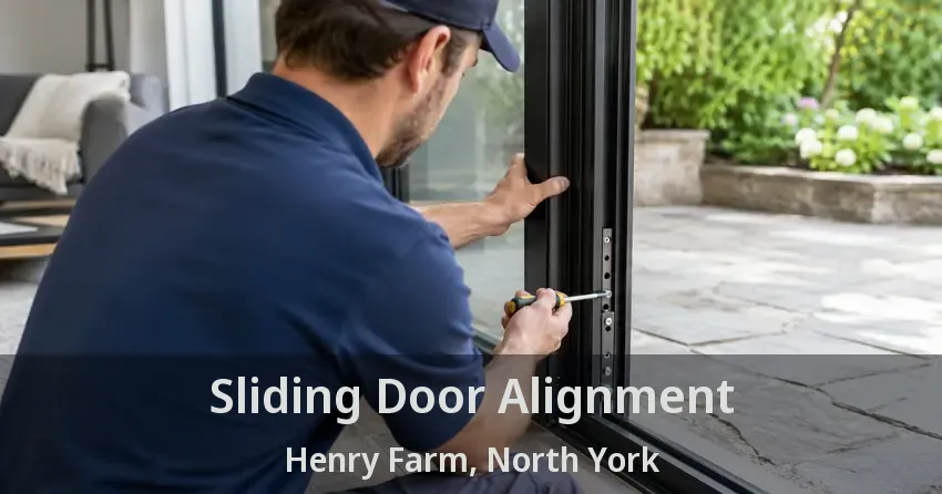 Sliding Door Alignment Henry Farm, North York - ON