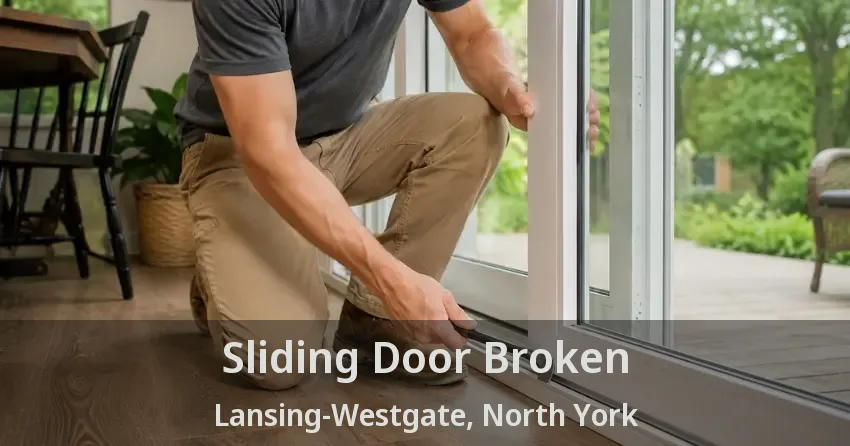 Sliding Door Broken Lansing-Westgate, North York - ON