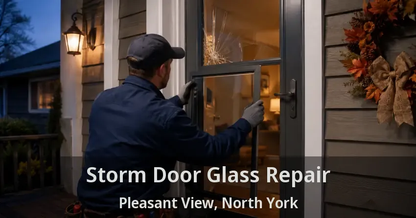 Storm Door Glass Repair Pleasant View, North York - ON