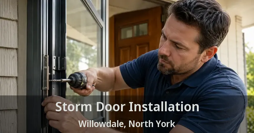 Storm Door Installation Willowdale, North York - ON