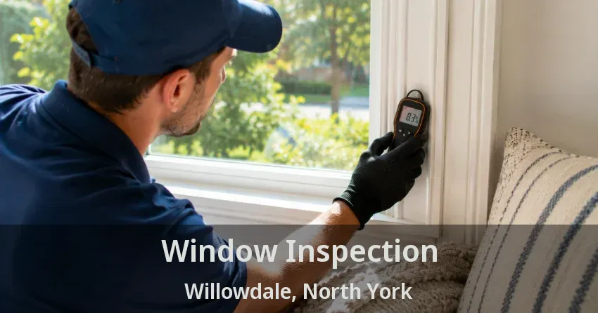 Window Inspection Willowdale, North York - ON
