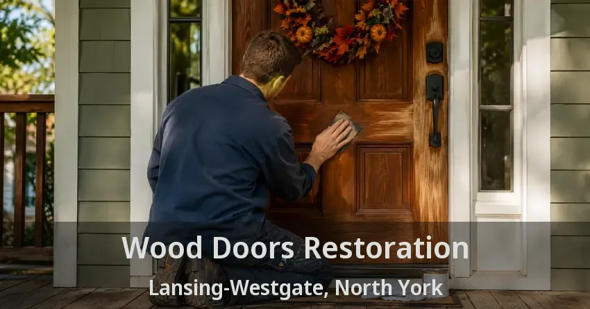 Wood Doors Restoration Lansing-Westgate, North York - ON